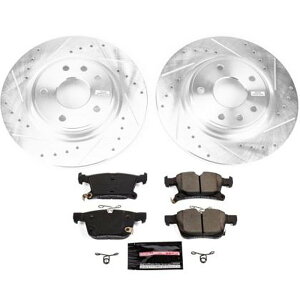 �yUSA�݌ɂ���z Power Stop 17�N-19�N Chrysler Pacifica ���� Z23 Evolution Sport �u���[�L �L�b�g psbK7845 HD�X
