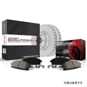 �yUSA�݌ɂ���z Power Stop 18�N-20�N Kia Stinger �t�����g Z23 Evolution �u���[�L �L�b�g psbK8270 HD�X