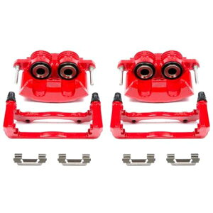 �yUSA�݌ɂ���z Power Stop 98�N-02�N �V�{���[ Camaro �t�����g ���b�h Calipers w/�u���P�b�gs - 2�� psbS4692 HD�X
