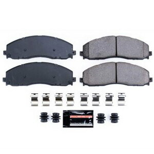 �yUSA�݌ɂ���z Power Stop 12�N-19�N �t�H�[�h F-250 Super Duty �t�����g Z23 Evolution Sport �u���[�L�p�b�h w/Hardware psbZ23-1680 HD�X