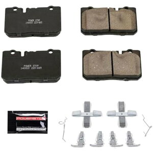 �yUSA�݌ɂ���z Power Stop 95�N-00�N Lexus LS400 �t�����g Z23 Evolution Sport �u���[�L�p�b�h w/Hardware psbZ23-665 HD�X