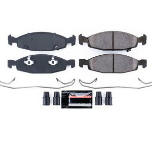 �yUSA�݌ɂ���z Power Stop 99�N-03�N �W�[�v Grand Cherokee �t�����g Z23 Evolution Sport �u���[�L�p�b�h w/Hardware psbZ23-790 HD�X