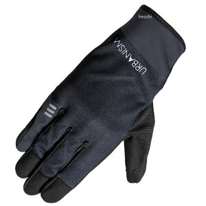 【メーカー在庫あり】 アーバニズム urbanism 2025年春夏モデル レディース ライトシンメッシュグローブ レディース 黒 WMサイズ UNG264 HD店