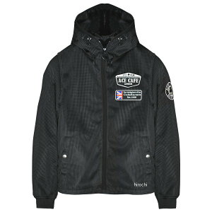 エースカフェロンドン ACE CAFE LONDON 2025年春夏モデル シースルーメッシュジャケット 黒 Mサイズ SS2503MJ HD店