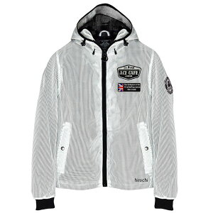 エースカフェロンドン ACE CAFE LONDON 2025年春夏モデル シースルーメッシュジャケット プラチナホワイト Mサイズ SS2503MJ HD店