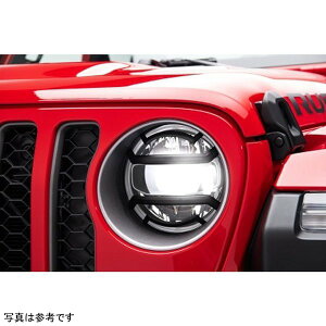 �yUSA�݌ɂ���z Rugged Ridge 18�N-20�N Jeep �����O���[ JL / 2020 Jeep Gladiator JT Black Elite �w�b�h���C�g Guards Black rug11230.21 HD�X