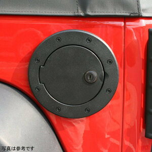 �yUSA�݌ɂ���z Rugged Ridge Locking Gas Cap Door Black Alum 07�N-18�N Jeep �����O���[ JK rug11425.06 HD�X