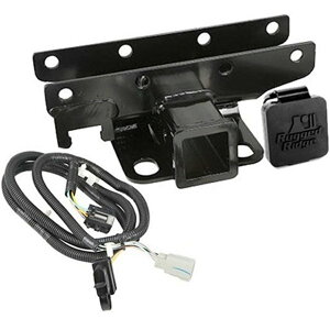 �yUSA�݌ɂ���z Rugged Ridge Receiver Hitch & Wiring Kit RR Logo 07�N-18�N Jeep �����O���[ JK rug11580.60 HD�X