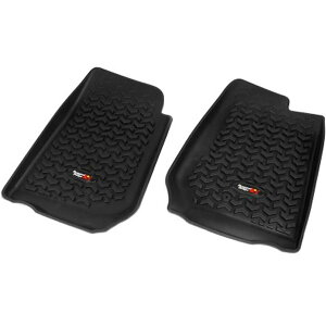 �yUSA�݌ɂ���z Rugged Ridge Floor Liner �t�����g Black 2007-2018 Jeep �����O���[ Unlimited JK 4 Dr rug12920.02 HD�X