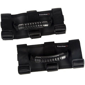 �yUSA�݌ɂ���z Rugged Ridge Ultimate Grab Handles Black 55-20 CJ/Jeep �����O���[ /JT rug13505.04 HD�X