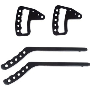 �yUSA�݌ɂ���z Rugged Ridge Aluminum Grab Handles F/R Kit Black 07�N-18�N Jeep �����O���[ JK/JKU rug13505.50 HD�X