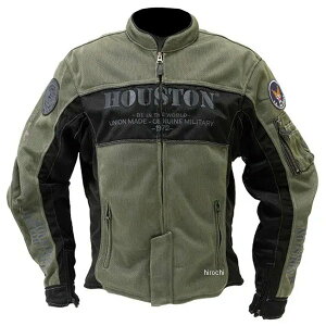 HTVA-2510S ヒューストン HOUSTON 2025年春夏モデル M/C ライディングジャケット カーキ Mサイズ HTVA2510SKHM HD店