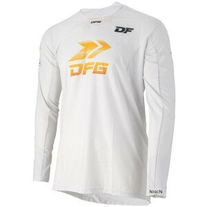 【メーカー在庫あり】 ディーエフジー DFG ワークス ジャージ アイコン 白/ゴールド XLサイズ C0408 HD店