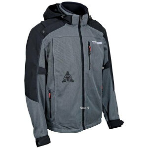 ヒットエアー hit-air フーデッドエアバッグジャケット単体 ダークグレー 3XL HDS-MS HD店