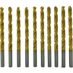 �y���[�J�[�݌ɂ���z �V�O�l�b�g SIGNET 10�{�� TiN�R�[�g HSS�X�g���[�g�h���� 4.5mm 57358 HD�X