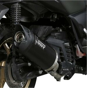ミヴ Mivv フルエキゾースト 触媒なし MOVER 21年-24年 X-Max125 ステンブラック塗装 MV.YA.0007.LV HD店