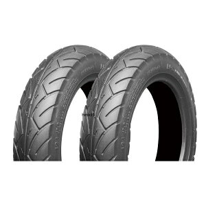 【メーカー在庫あり】 NBS バイクパーツセンター BPCタイヤ 80/90-10 TL L-637 2本セット 784102 HD店