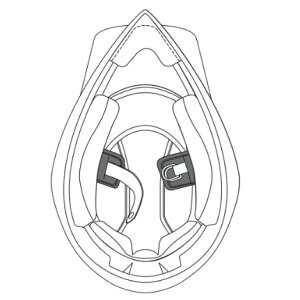 �G�[�W�[�u�C AGV �`���X�g���b�v�p�b�h AX9(XXS-XS)-NEUTRAL KIT76305999-N HD�X