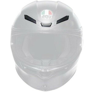 エージーブイ AGV KIT FRONTVENTS EXTERNAL PART K6 ブラック KR630008001-N HD店