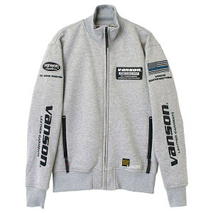y[J[݌ɂz o\ VANSON 2025NH~f SWEAT WPbg O[AubN 3XLTCY SVS2507W HDX