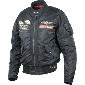 イエローコーン YeLLOW CORN 2025年秋冬モデル ウィンタージャケット 黒 LLサイズ YB-5321 HD店