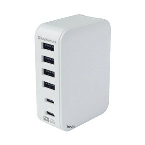 y[J[݌ɂz JV AC[d USB-A4/Type-C2 6A  o[Vu zCg 4907986480382 HDX