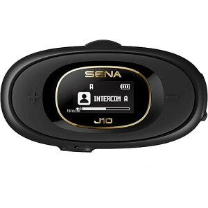 �yNew�z�y���[�z �Z�i SENA �o�C�N�p Bluetooth �C���^�[�R�� �u���b�N J10-01 HD�X