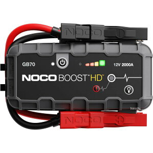 �m�R NOCO BOOST ���`�E���W�����v�X�^�[�^�[ 12V/2000A ���{���K�i GB70 HD�X