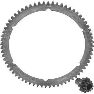 【USA在庫あり】 ベルトドライブ Belt Drives スターター リング ギア 66T 94年-98年 BigTwin 9T ピニオンギア DS-360159 HD店