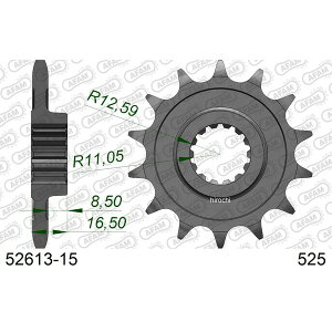 �A�t�@�� AFAM �t�����g�X�v���P�b�g 15T/525 �h�D�J�e�B 00�N-02�N MONSTER900 �����X�^�[900 52613-15 HD�X