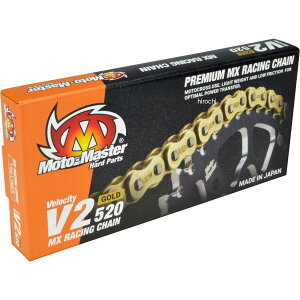 �yUSA�݌ɂ���z ���g�}�X�^�[ Moto-Master MX �`�F�[�� V2-520G�A120 �����N�A�S�[���h 1220-0449 HD�X