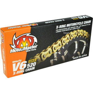 �yUSA�݌ɂ���z ���g�}�X�^�[ Moto-Master MX �`�F�[�� V6-520G�AX-�����O�A120 �����N�A�S�[���h 1223-1558 HD�X