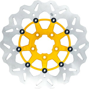 �yUSA�݌ɂ���z GBRAKES �u���[�L���[�^�[ ���A WAVE FLOATING GOLD 1710-4945 HD�X