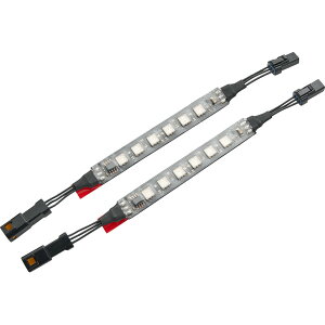 �yUSA�݌ɂ���z �`�� CIRO LIGHTS 3�C���` LED PODS �V���b�N & AWE EVOLVED PAIR 2040-3489 HD�X