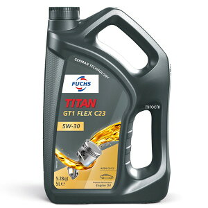 �t�b�N�X FUCHS �G���W���I�C�� TITAN GT1 FLEX C23 5W-30 5L A602007391 HD�X