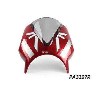 P&A �w�b�h���C�g�t�F�A�����O Carnival Red/Storm Grey 24�N�ȍ~ �g���C�A���t Speed 400 PA3327R HD�X