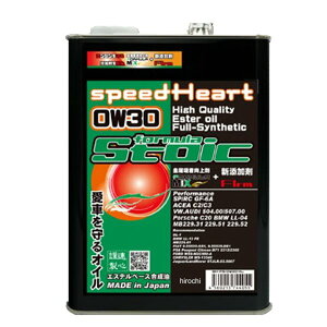 �X�s�[�h�n�[�g SPEEDHEART �t�H�[�~�����X�g�C�b�N 0W-30 4L 4�� SH-FS-0W30-4L HD�X