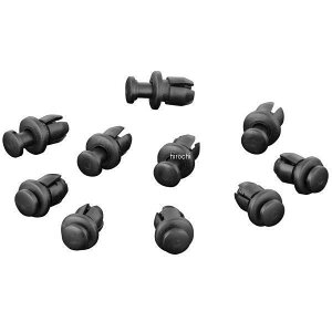 417339 ショークローム Show Chrome フェアリング内装用 ロー プロフィール プラスチックリベット 01年-12年 GL1800 10個入り 3-106 HD店