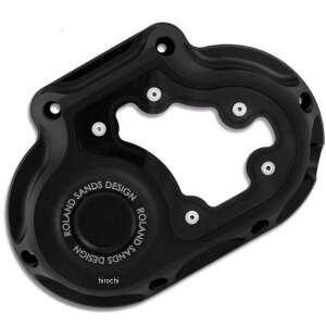 【USA在庫あり】 ローランドサンズデザイン RSD クラリティ(透明) ケーブルクラッチカバー TwinCam 黒つや無し 1105-0047 HD店