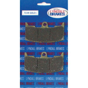 【USA在庫あり】 リンダル Lyndall ブレーキパッド フロント 03年-07年 ビューエル H0300.02A8 ゴールド+ 1720-0057 HD店