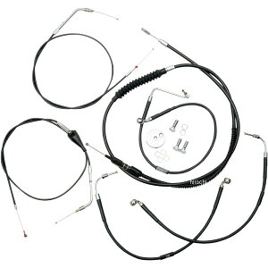 �yUSA�݌ɂ���z LA�`���b�p�[�Y LA Choppers �P�[�u���W���L�b�g �� 96�N-07�N FLHR 18-20�C���`�p 0610-0457 HD�X
