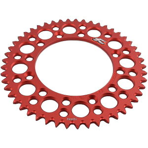 【USA在庫あり】 レンサル RENTHAL リア スプロケット 49T/420 85年-07年 CR85R、CR80R アルミ 赤 1211-0289 HD店
