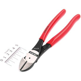 【即納】 クニペックス KNIPEX 強力型斜ニッパー(硬線用) 7401-200-KP HD店