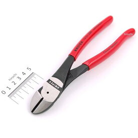 【即納】 クニペックス KNIPEX 強力型斜ニッパー(ベントタイプ) 7421-200-KP HD店