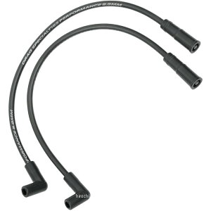 【USA在庫あり】 DRAG 8.8mm プラグコード 銅芯 58年-69年 XL 黒 2104-0136 HD店