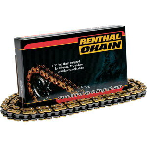 �yUSA�݌ɂ���z �����T�� RENTHAL �`�F�[�� 520 R4 Z-�����N 120 �����N 1224-0025 HD�X