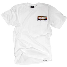 【USA在庫あり】 プロサーキット Pro Circuit Tシャツ Original Logo 白 Lサイズ PC2040L HD店