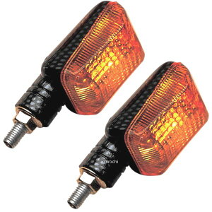 【USA在庫あり】 K&S ケーアンドエス 汎用 ミニ マーカーライト L76mmxW-38mm 黒/アンバー 左右ペア 25-8038 HD店