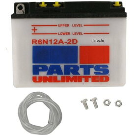 【USA在庫あり】 パーツアンリミテッド Parts Unlimited 液別 バッテリー 開放型 6V Y6N12A-2D R6N12A-2D HD店