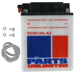 �yUSA�݌ɂ���z �p�[�c�A�����~�e�b�h Parts Unlimited �t�� �ϋv�o�b�e���[ �J���^ 12V YB14A-A2 RCB14A-A2 HD�X